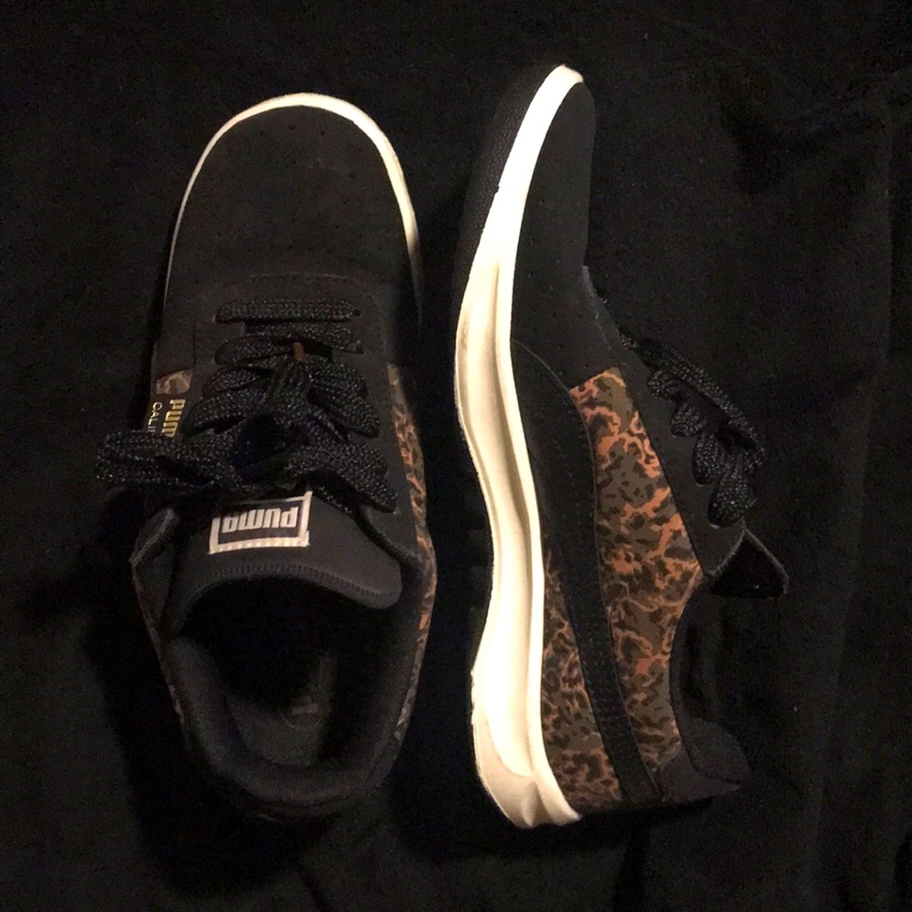 Puma leopard sneakers